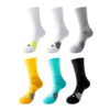 Men’s Performance Sports Socks Long Tube Cushion Sole Anti Odor Running Training Basketball Socks