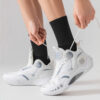 Men’s Performance Sports Socks Long Tube Cushion Sole Anti Odor Running Training Basketball Socks