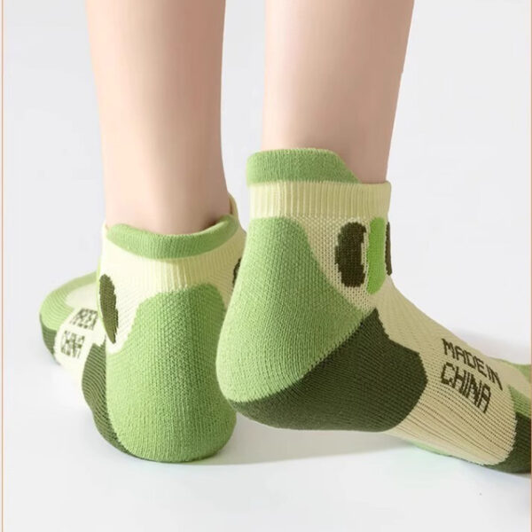 Women’s Ankle Sports Socks Summer Thick Terry Sole Breathable Sweat Wicking Running Basketball Socks