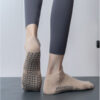 Breathable Yoga Socks Women Round Toe Short Ankle Non Slip Pilates Socks Comfortable Dance Socks