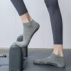 Breathable Yoga Socks Women Round Toe Short Ankle Non Slip Pilates Socks Comfortable Dance Socks