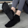Breathable Yoga Socks Women Round Toe Short Ankle Non Slip Pilates Socks Comfortable Dance Socks