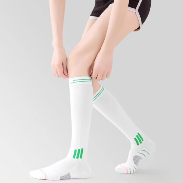 Professional Women’s Compression Socks Long Calf Support Running Training Jump Rope Yoga Socks