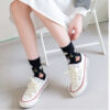 Sweet HyunA Style Mid-Calf Socks Women Korean INS Trend Cute College Girl Cotton Socks