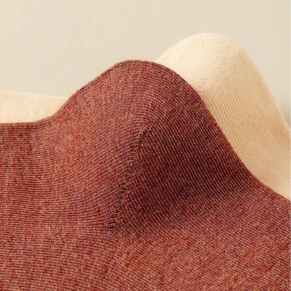 Women’s Colorful Crew Socks Solid Color Fashion Casual Breathable Cotton Socks Spring Autumn