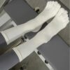 Women’s Non Slip Yoga Socks Autumn Winter Thick Grip Five Toe Mid Calf Pilates Dance Socks