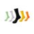 5pairs Mixcolors