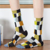 Print art painting animal porcupine, butterfly cat, fashion, colorful bee, man and woman skateboard, tube socks